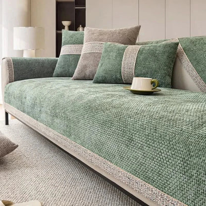 Bankbeschermer met Antislip – Linnen Bankhoes voor Bescherming & Comfort