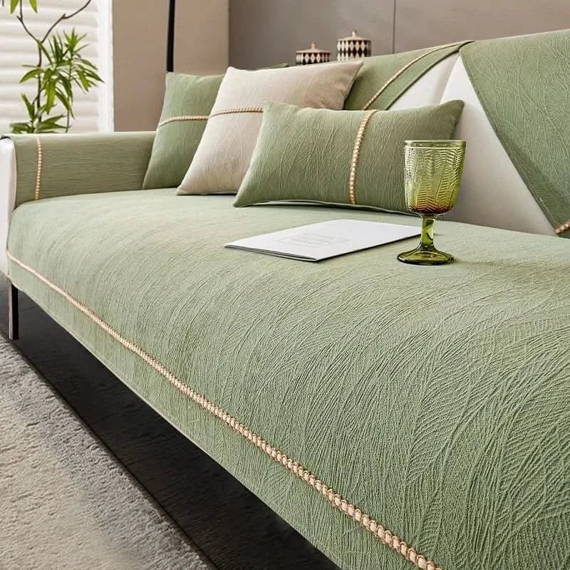 Bankbeschermer met Antislip – Linnen Bankhoes voor Bescherming & Comfort