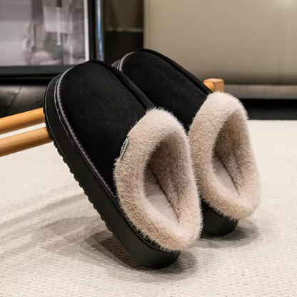 Pluche Pantoffels met Imitatiebont Voering voor Volwassenen