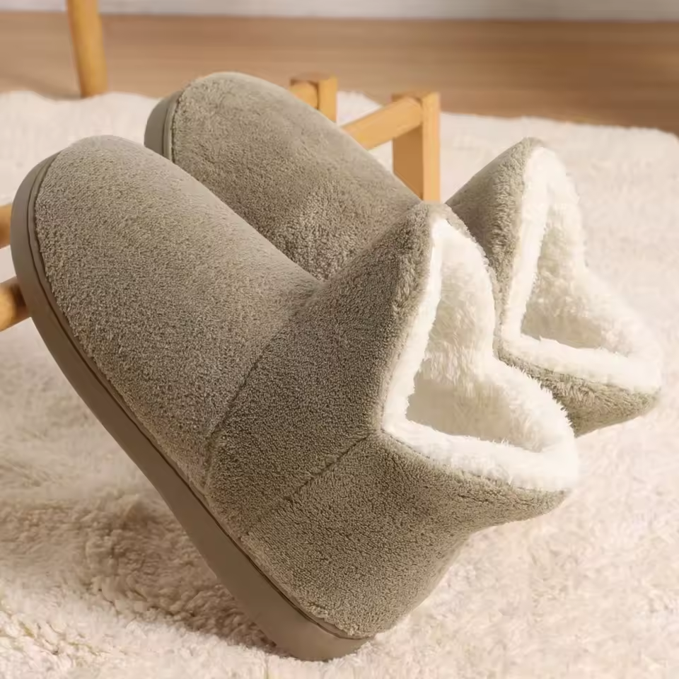 Dames Sherpa Pantoffels Ultra Zachte Warme Binnenpantoffels