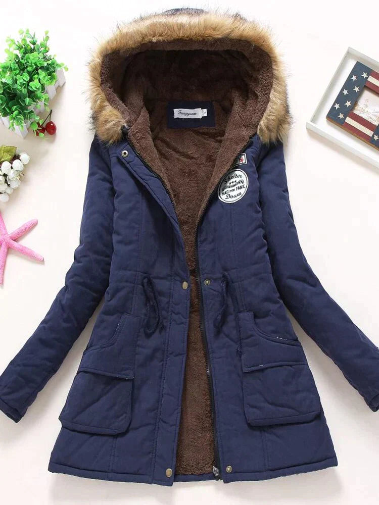 Lichte Fleece Jas Vrouw Warm en Dun
