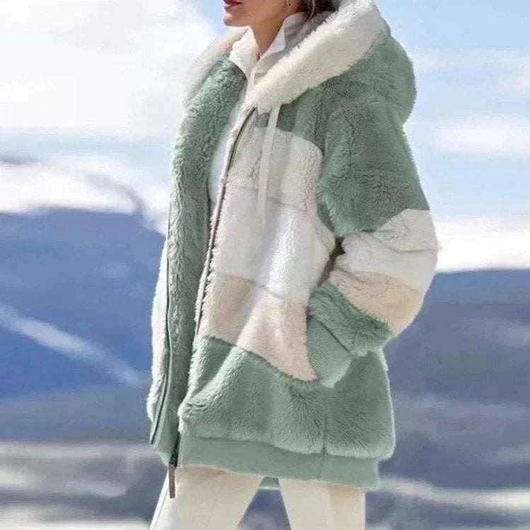 Dames Cozy Jacket Warm en Comfortabel