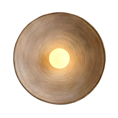 Wandlamp Rond Maan Design LED G4 Japandi Scandinavisch Ø20 Ø50