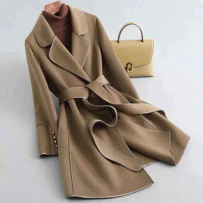 Dame Trenchcoat Waterdicht Klassieke Stijl