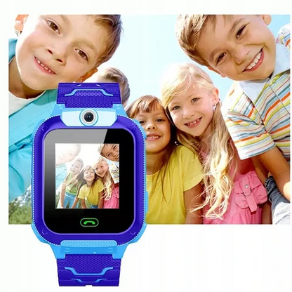 Kinder Smartwatch met LBS-Tracking en Waterdicht Ontwerp voor Kinderen Roze Blauw