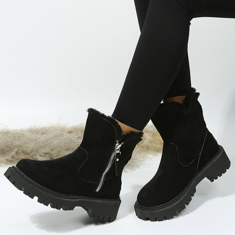 Winterlaarzen Antislip Met Rits Waterdicht - StudioMarella