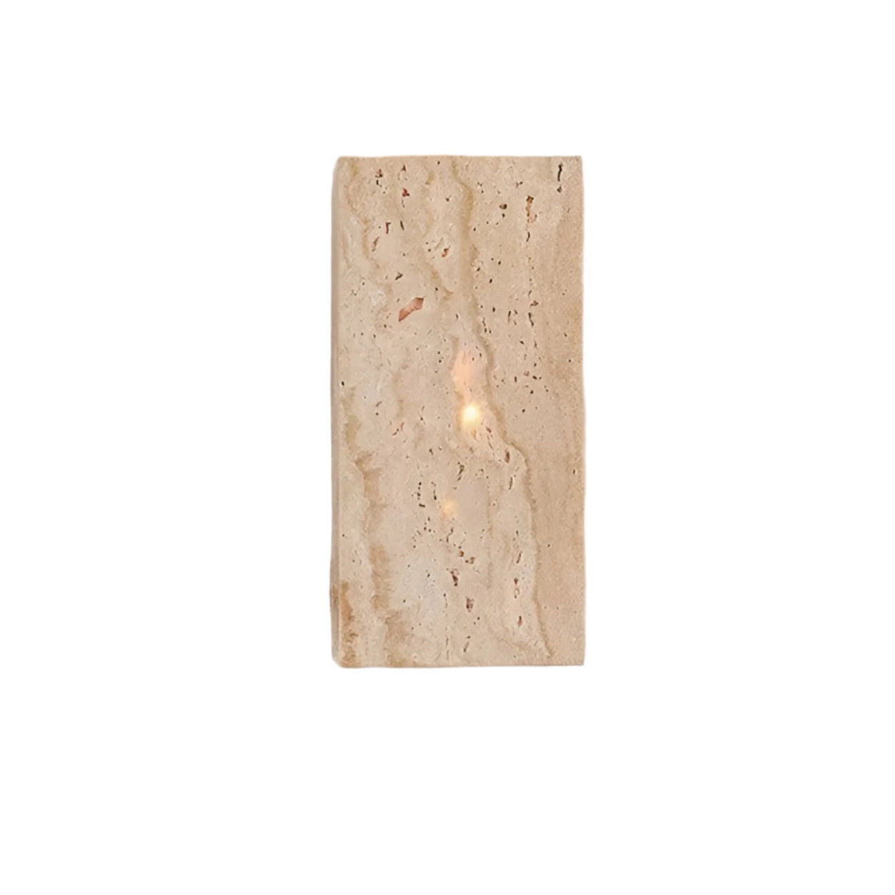 Buitenlamp Travertin Steen Up Down LED IP65 3000K Gevel