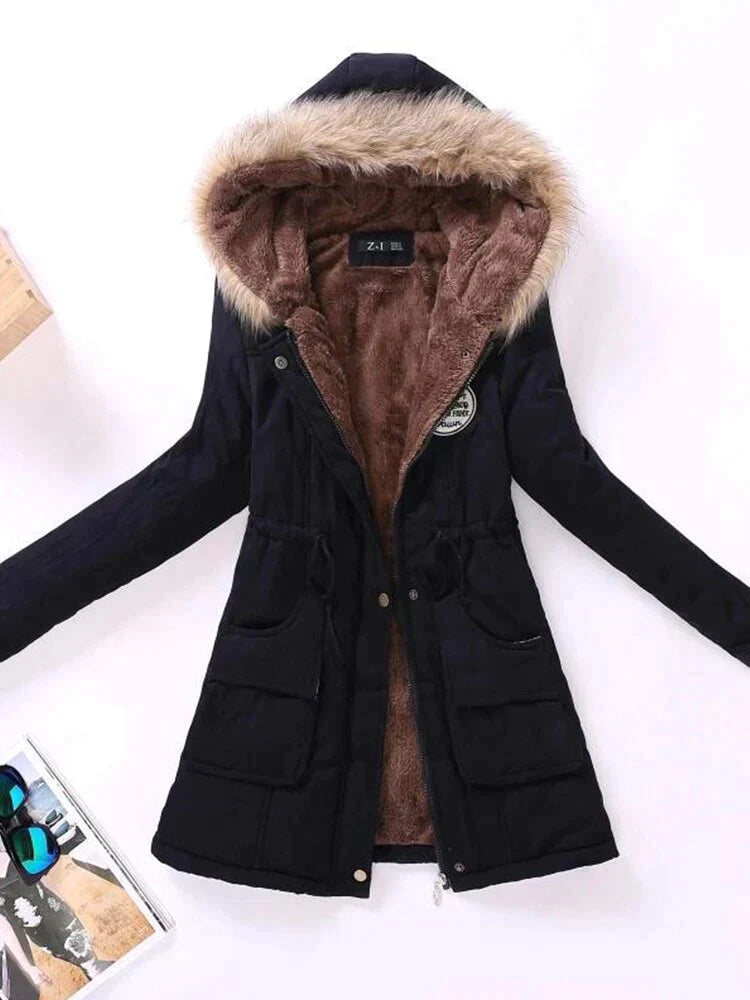 Lichte Fleece Jas Vrouw Warm en Dun