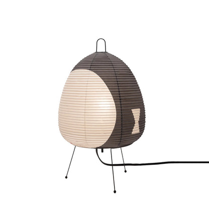 Papieren Tafellamp Scandinavisch Design met Ijzeren Voet 47cm