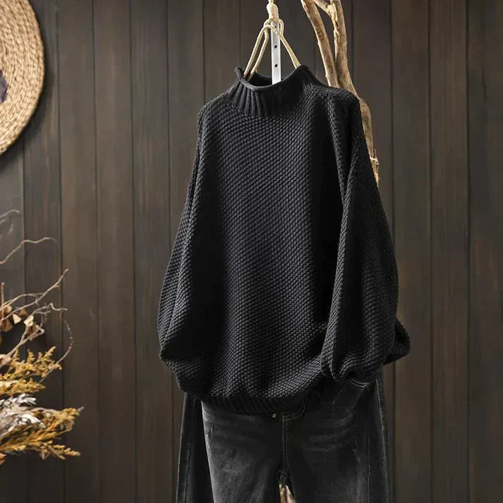 Dames Trui Turtleneck Zacht Warme Wintertrui