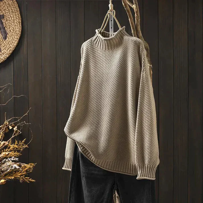 Dames Trui Turtleneck Zacht Warme Wintertrui