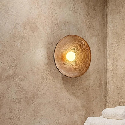 Wandlamp Rond Maan Design LED G4 Japandi Scandinavisch Ø20 Ø50