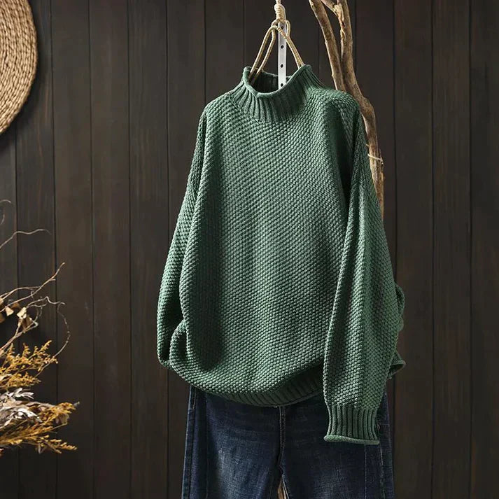 Dames Trui Turtleneck Zacht Warme Wintertrui