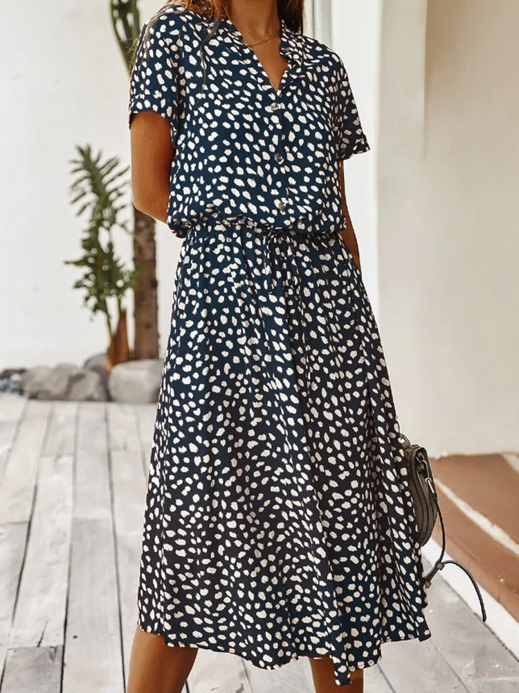 Midi Zomerjurk Luchtig en Comfortabel