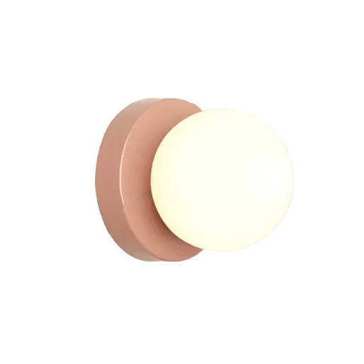 Wandlamp Glas Rond Nordisch Minimalistisch G9 LED Zwart Wit Groen Slaapkamer
