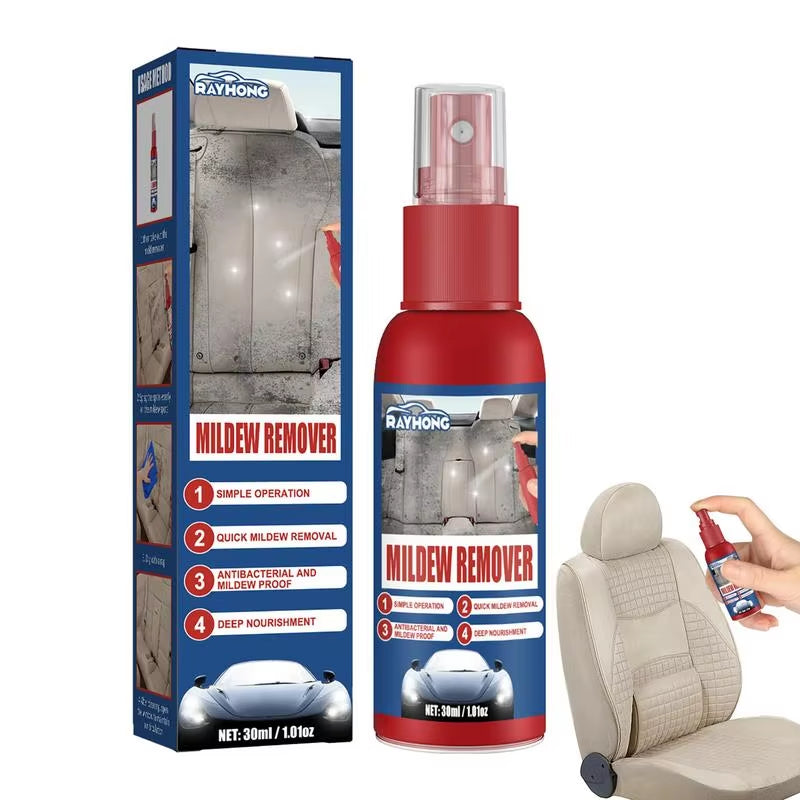 Schimmelverwijderaar Spray voor Auto 2 Stuks – Geschikt voor Leer, Stof en Kunststof Interieur