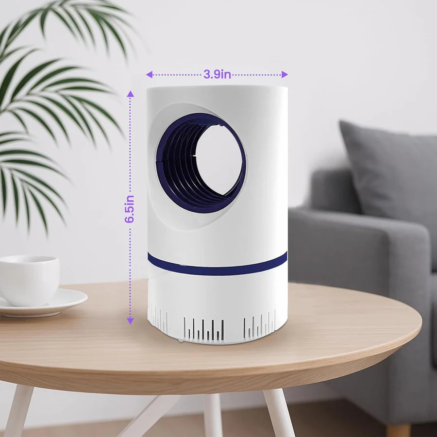 UV-Insectenval voor Binnen en Buiten – Effectieve Muggen- en Vliegenval met Fluisterstil Ventilatorsysteem 30dB