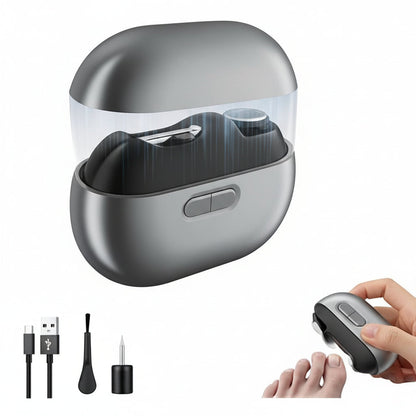 Elektrische Nagelknipper met LED-Verlichting – Ergonomisch Ontwerp voor Veilige Nagelverzorging