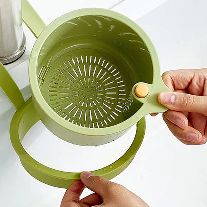 Hangend Afdruipmandje Kunststof 20x14x13 cm Keuken Kraan Zeef Afvoer Voedselresten Filter Gootsteen Organizer BPA-vrij