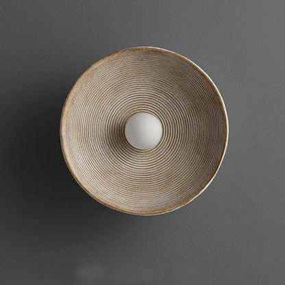 Wandlamp Rond Maan Design LED G4 Japandi Scandinavisch Ø20 Ø50