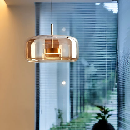 Hanglamp Rookglas Retro Trio Handgeblazen Dimbaar Verstelbaar Zwart