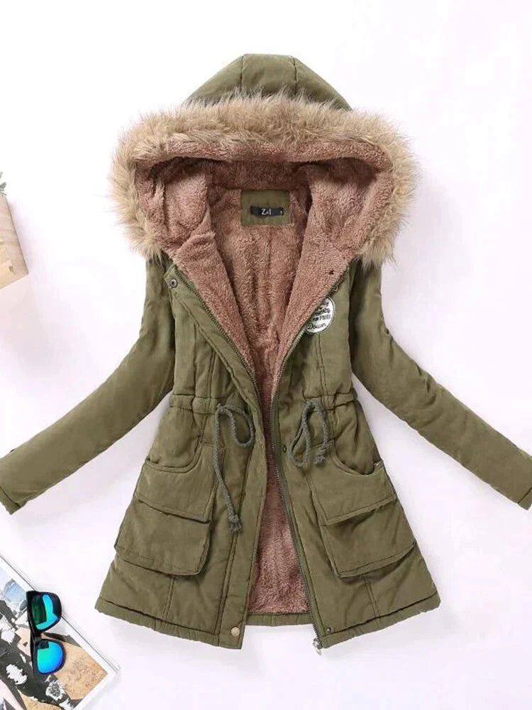 Lichte Fleece Jas Vrouw Warm en Dun