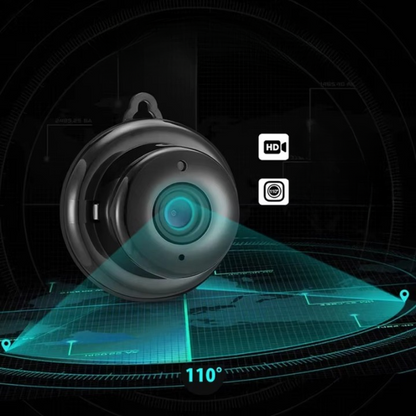 Discreet HD Beveiligingscamera 1080p met Magnetische Montage Draadloos Wifi Nachtzicht Bewegingsdetectie