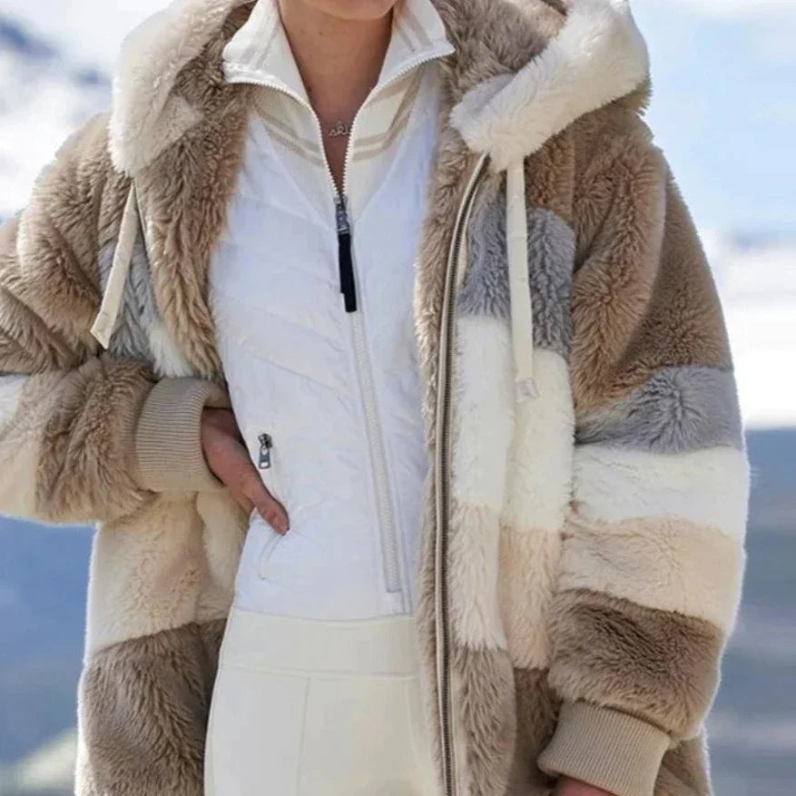 Dames Cozy Jacket Warm en Comfortabel