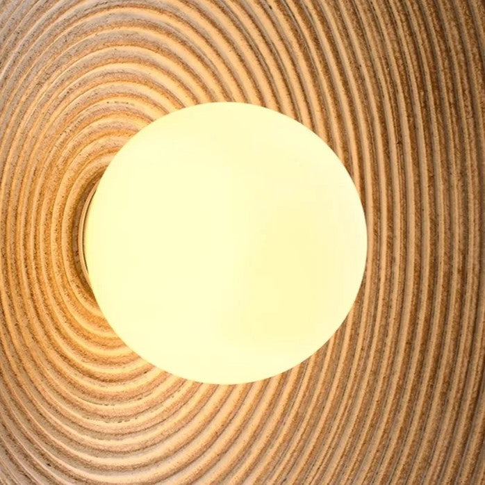 Wandlamp Rond Maan Design LED G4 Japandi Scandinavisch Ø20 Ø50