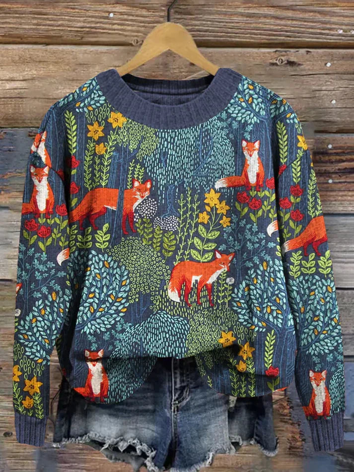 Retro Trui Vintage Look voor Vrouwen - StudioMarella