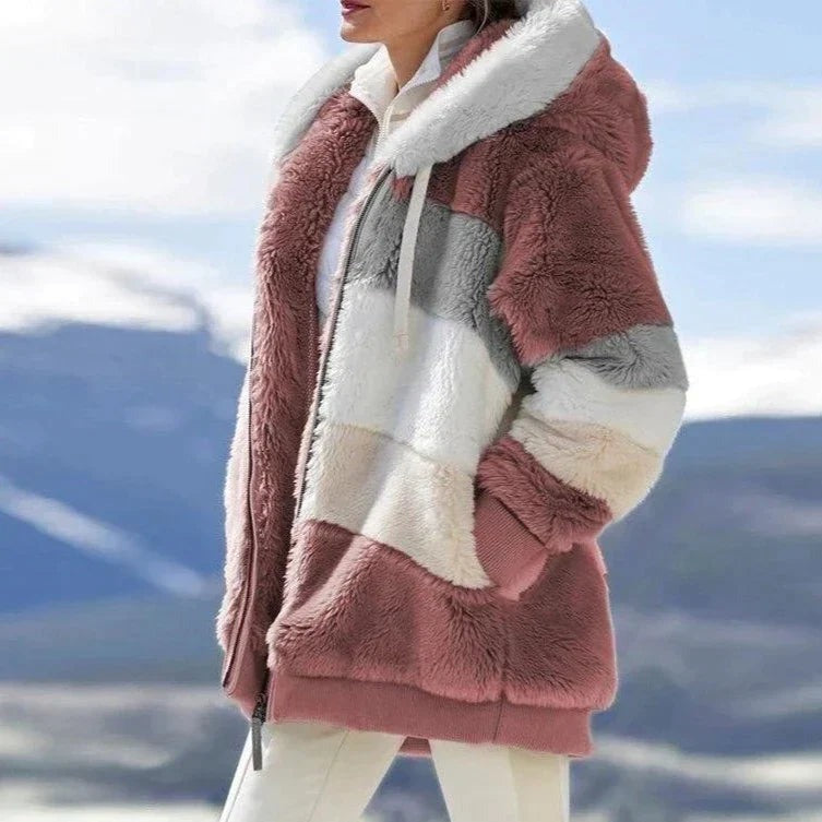 Dames Cozy Jacket Warm en Comfortabel