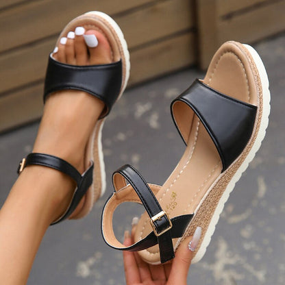 Orthopedische Sandalen met Gesp voor Comfortabele Voeten