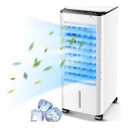Draagbare Raambloze Aircooler met Afstandsbediening – 3-in-1 Luchtkoeler, Ventilator en Bevochtigingsfunctie voor Thuis en Kantoor