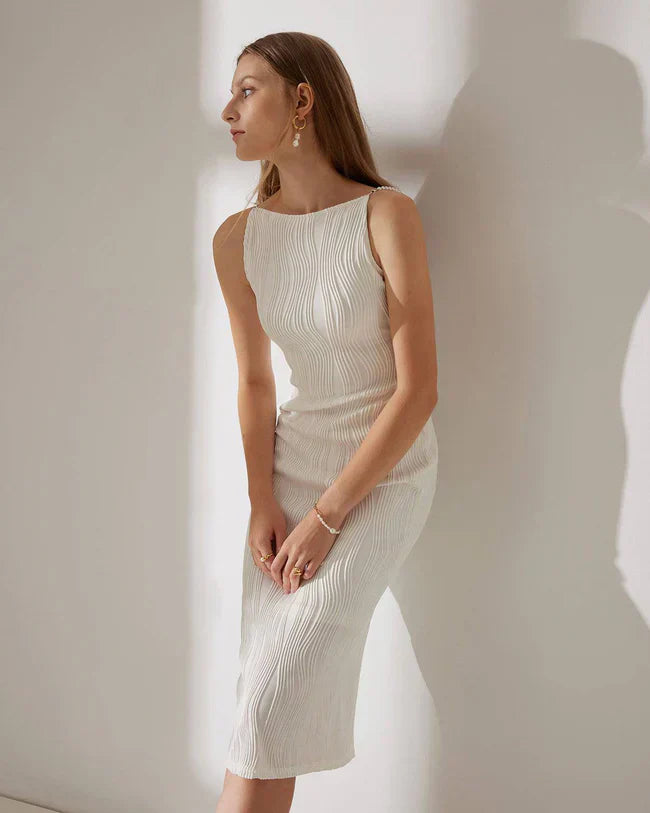 Dames Jurk Tijdloos Model Elegante Pasvorm