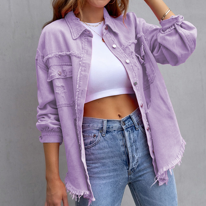 Dames Zwart Oversized Jack Casual Stijl