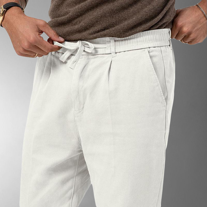 Linnen Broek Zomerkleurig Comfortabel Licht