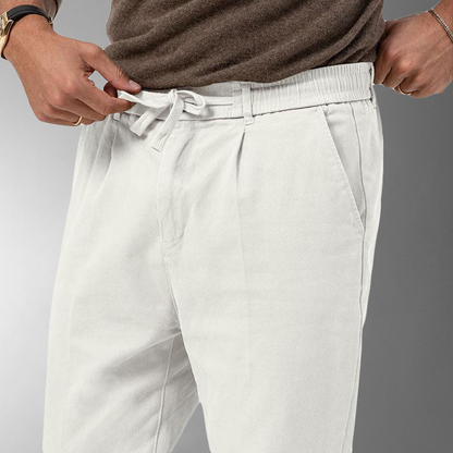 Linnen Broek Zomerkleurig Comfortabel Licht