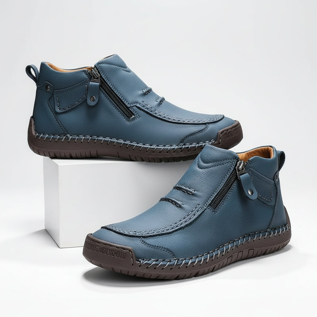 Orthopedische Heren Schoenen Comfortabel Leer