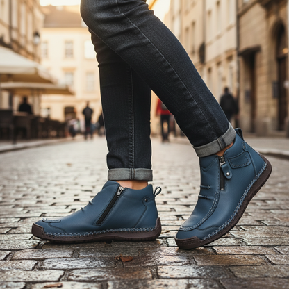 Orthopedische Heren Schoenen Comfortabel Leer