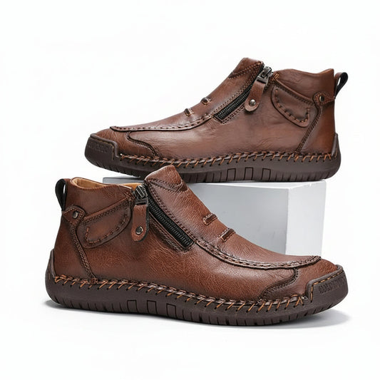 Orthopedische Heren Schoenen Comfortabel Leer - StudioMarella