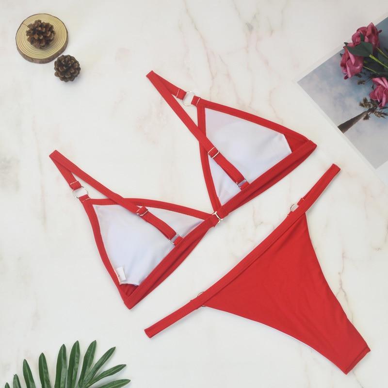 Stijlvolle Bikini Set Triangle Model dames