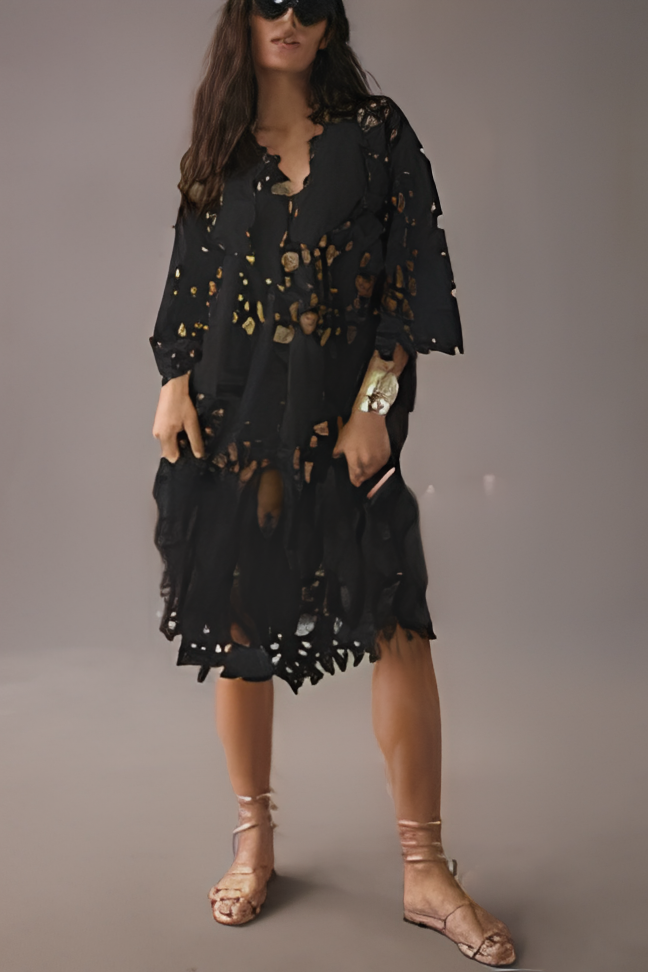 Midi Jurk Ariana Stijlvol Dame