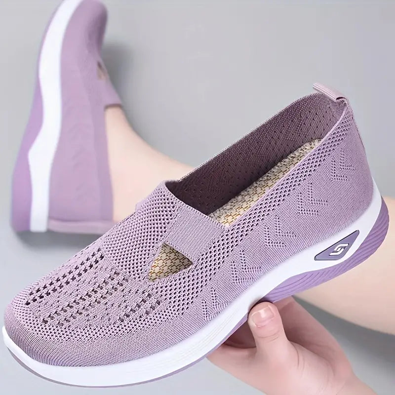 Vrouwensneakers Ademend Mesh Comfortabel Loopschoenen