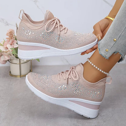 Dames Comfortabele Sneakers Met Stevige Pasvorm