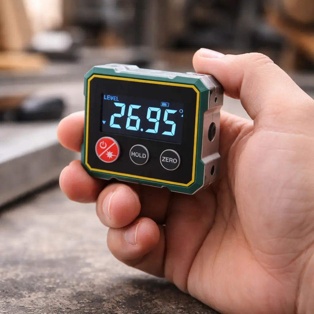 Digitale Laser Waterpas met Inclinometer voor Nauwkeurig Nivelleren