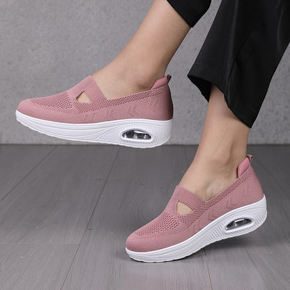 Dames Comfortabele Orthopedische Sneaker Wedgeballetjes