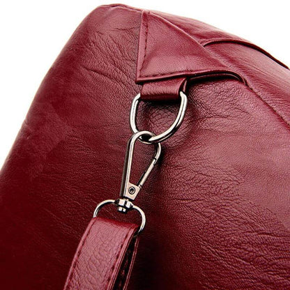 Leren Damesrugzak Elegant Design Praktisch Schoudertas Dagelijks Gebruik Mode Accessoire Veelzijdig Stijlvol