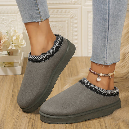Dames Pantoffels Zacht en Warm met Fleece Voering