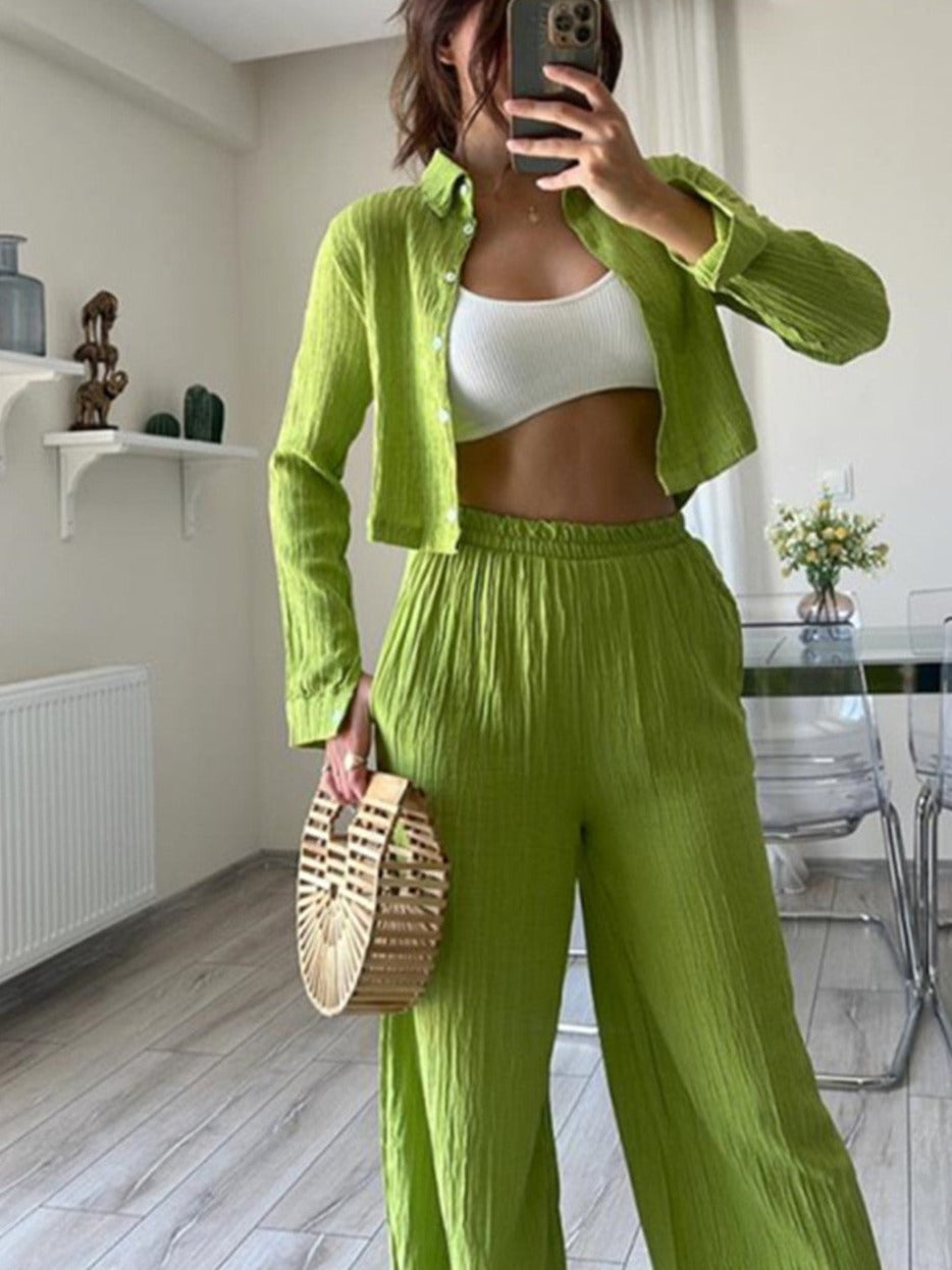 Vrouwelijke Blouse Lange Mouwen Elegante Stijl