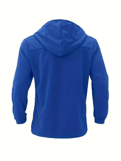 Waterdichte Jas Met Capuchon Lange Mouwen Warm